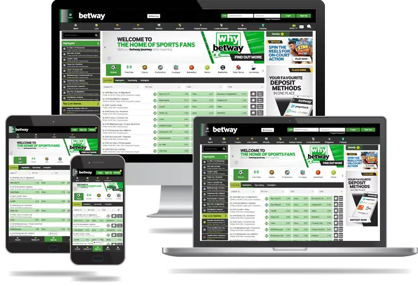 Devices using the Betway App Download